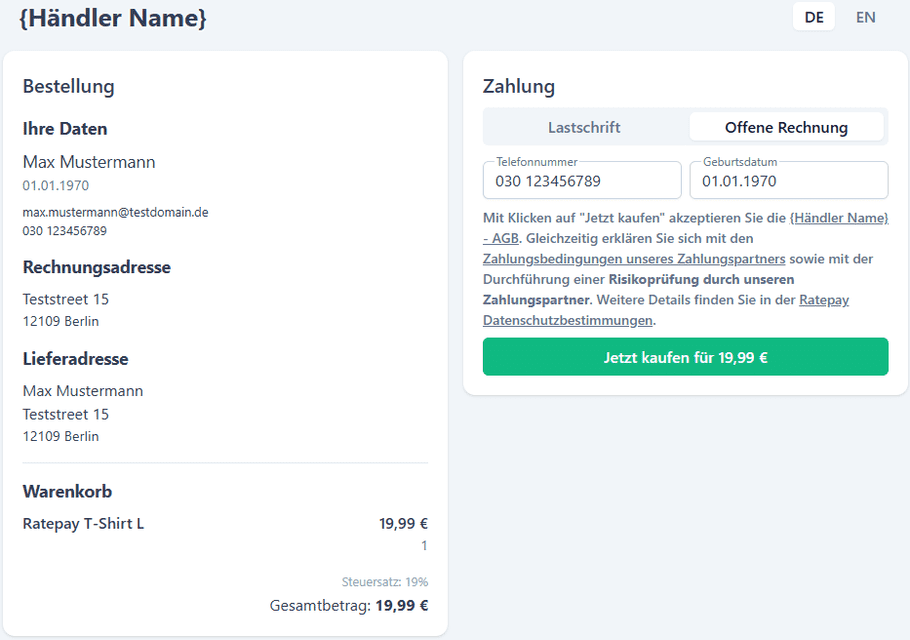 German version